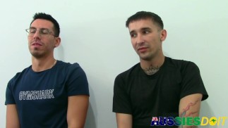 Татуированная BBC Jordan Jameson Doggy трахает Sage Roux