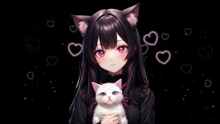 Эротический ASMR RP - Поймать свою девушку-неко в своей комнате