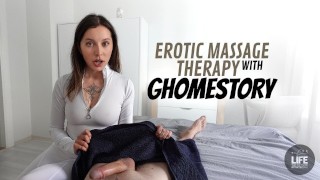 Эротический массаж и секс во все дырочки с Ghomestory💋