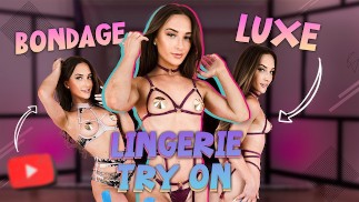 Bondage BDSM Luxe Dessous Anprobieren pt2 - Hannahjames710