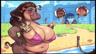 My Pig Princess [ Hentai Game ] Ep.23 gorący pulchny futrzak w bikini!