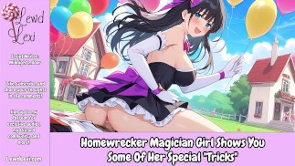 Homewrecker Magician Girl te muestra algunos de sus "trucos" especiales [Audio erótico para Men]