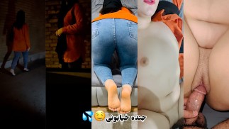 دوست دختر حشریم بیرون بود منم سوارش کردم رفتیم خونه باهم حال کردیم چه کص تنگی داشت اوف آبم اومد