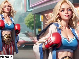 Похоть Goddess встречайте Victoria