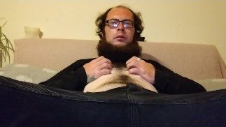 Home Alone Guy Fucks Himself Self Employed Freedom Risky Caught Masturbating Dildo Cumshot