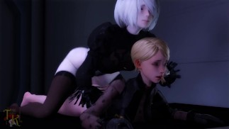 Тренировка выносливости от ToasterKing - Futanari Love Loop