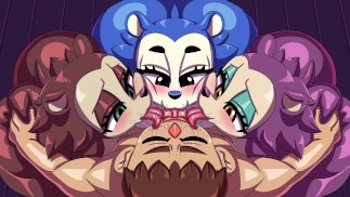 čtveřice se třemi Busty PHAT ASS furrys!! - Přechod Waifu