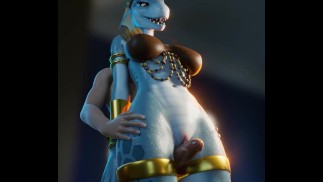 Lizard Girl lässt dich ihre Thick Oberschenkel ficken