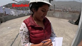 The engineer had to give me her body so that I could finish the work.