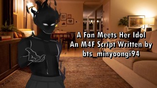 Een fan ontmoet haar idool - Geschreven door bts_minyoongi94