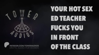 HOT SEX ED TEACHER (Erotyczny dźwięk dla kobiet) (Audioporn) (Brudna rozmowa) (M4F)
