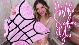 Frau sissifiziert dich REBELLE HART SISSY TRAINING