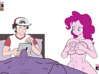 Ditto Fucking like PINKIE PIE of MLP EQUESTRIA with Pokemon Cosplay Hentai Parody MY LITTLE PONY Big
