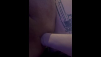 Eerste keer zijn kont volledig handneuken