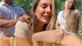 POV: колумбийская большая задница Scarlet Benz позволяет хозяину Airbnb наполнить ее киску спермой (кремпай)