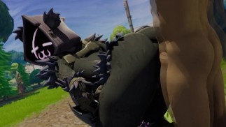 Baise du chef d’équipe raven [loop video]