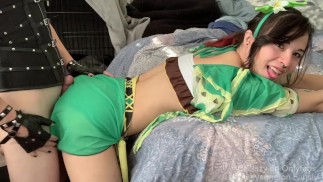 Femboy Venti jęczy z pieprzenia