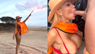 Perdido no deserto! Ela deu uma surpresa e se deixou foder - FlopiCvip