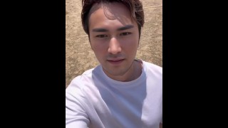 サンプル ジーパンから勃起状態でこんにちは⤴︎してきてからオナニーを開始し最後はフィニッシュ‼️
