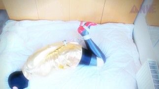 Prática de selfbondage - hogtie confortável