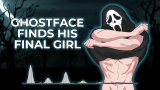 Ghostface encontra sua garota Final Parte 1 | Gemidos masculinos | Voz profunda | Dirty Talk | Áudio Erotica [M4F]