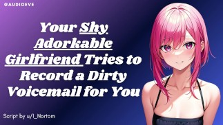 [F4M] Votre petite amie adorkable timide essaie d’enregistrer un message vocal sale pour vous | ASMR Jeu de rôle audio
