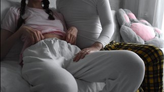 Stiefschwester zaubert Creampie an Halloween