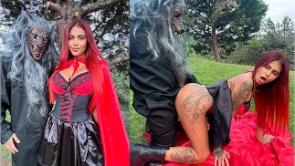 Caperucita Estaba Perdida En El Bosque Y Es Follada Por El Lobo Feroz - Yorgelis Carrillo