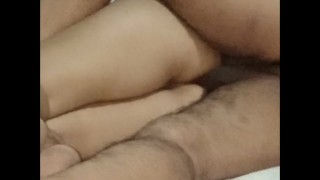 Pau duro penetrou na bunda indiana