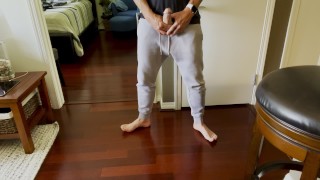 Sexy Bare Feet and a Beautiful Thick Cock