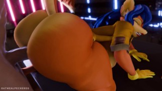 Carmelita de SlyCooper baisée