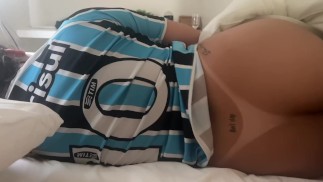 Naughty Slut Woken up by her Alarm Cock