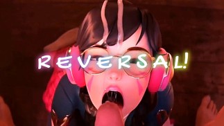 (HMV) INVERSIONE! Le ragazze di Overwatch si trasformano in desiderose di! - CMerchHMV - D.Va, Mercy, Ashe, ecc