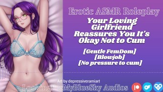Juego de roles ASMR | Tu novia amorosa te asegura que está bien no correrte