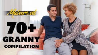 MatureNL - 70 plus oma compilatie met Romana, Marina & Norma