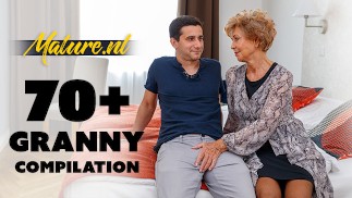 MatureNL - Kompilacja 70 plus Granny z Romana, Marina i Norma