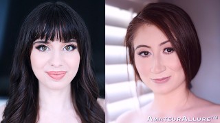 Любители Alison Fields и Ava Davis хорошо
