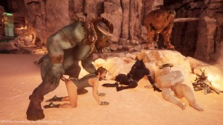 Monstebait spielt Wildlife Spiel, Rockside Furry Monster Fucker's Orgie