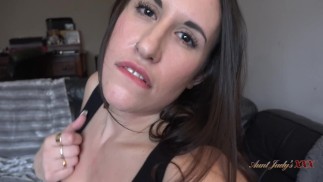 Aunt Judy's XXX - Twoja Busty nauczycielka MILF Pani Kitty Kat ssie twojego kutasa (POV)