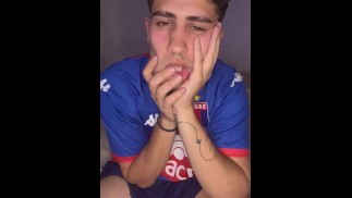 futbolista argentino masturbandose