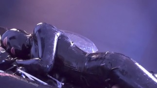 BreathPlay Rubber Doll Femboy é preenchido por parte inflável do plug anal (2)