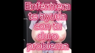 ASMR - Enfermera te ayuda con tu duro problema