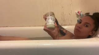 bath solo masturbation