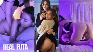 Trans Babe robi anal z biseksualną GF • Amatorska para