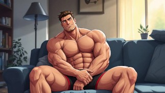 L'allenatore trasforma l'atleta Into la sua troia (Parte 1 / Gay Audio ASMR)