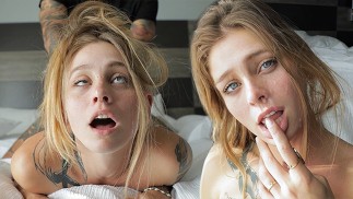 Son orgasme est incroyable - Fou Blonde a des orgasmes roulants