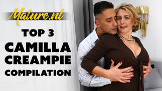 MatureNL - Camilla Creampie Top 3 kompilace