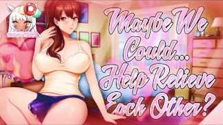 [F4M] | 💕Você e seu colega de quarto futa com tesão ajudam a aliviar a "tensão" 🍆 um do outro