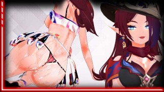 Genshin Impact 💦 Chasca Hot Anime Milf Cowgirl Hentai | R34 Roodharige Sex JOI