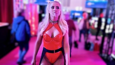 VENUS Messe Berlin - PUBLIC FICK direkt am Messestand + ULTRA Spermawalk | DAYNIA